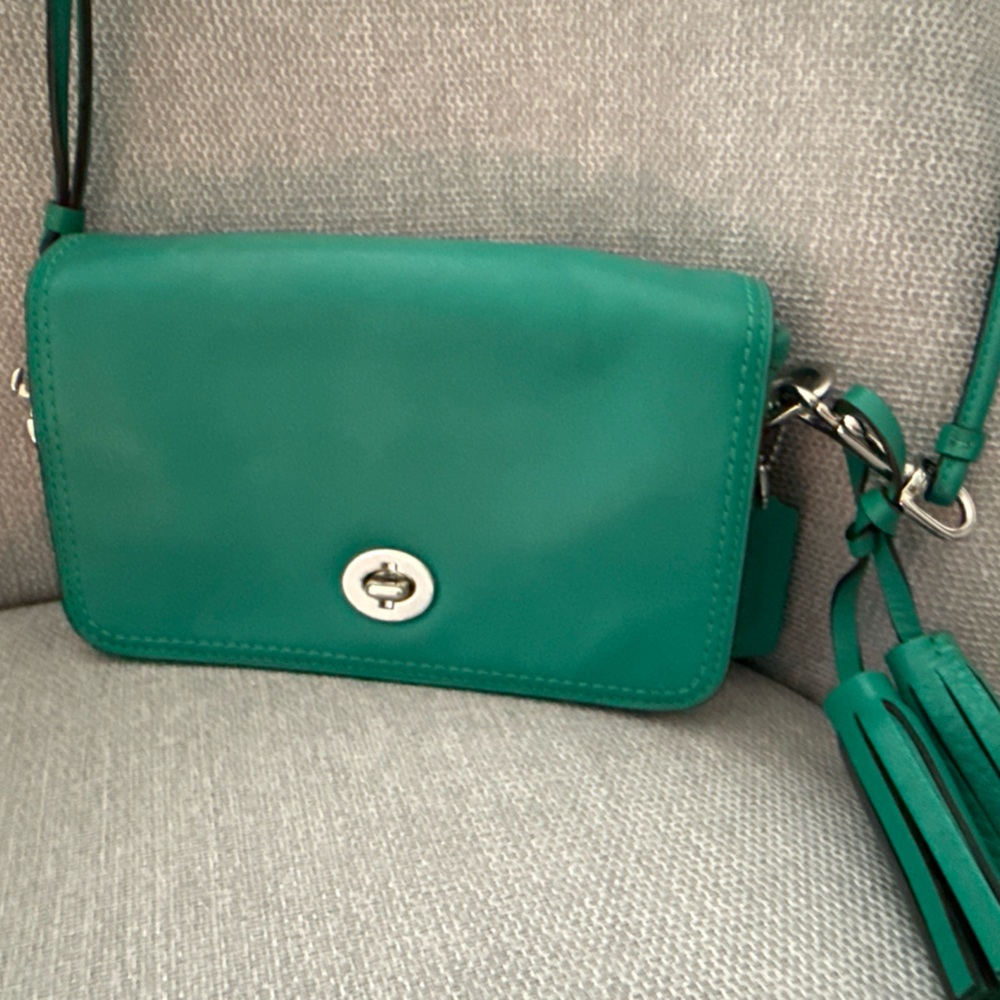Coach Green Crossbody Bag